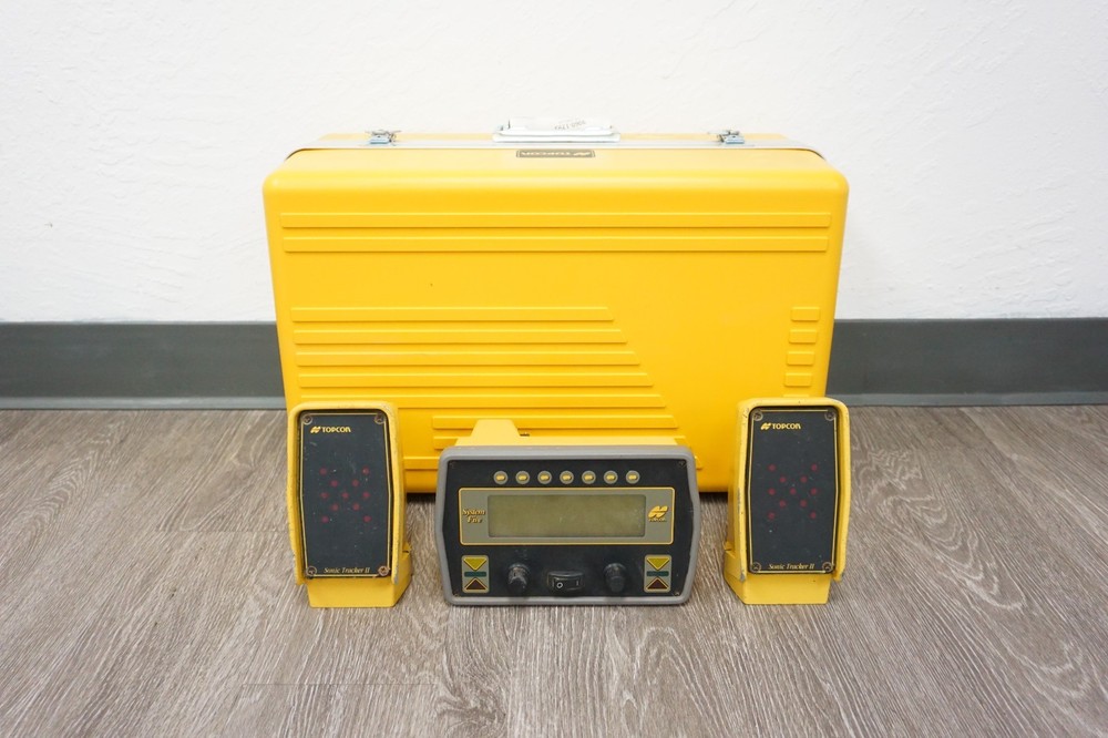 Topcon System 5 Asphalt Paving Paver Boxes System Sonic Tracker SAS