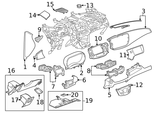 Genuine GM Applique 84088307