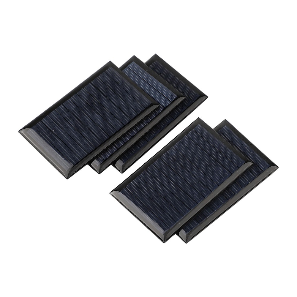 Flexible Use Mini Solar Panels Pack of Five Suitable for Various Needs
