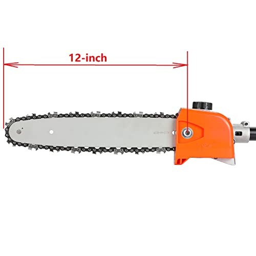 Pole Saw Attachment + Extension Pole Attachment Compatible with 125LDx 128DJx