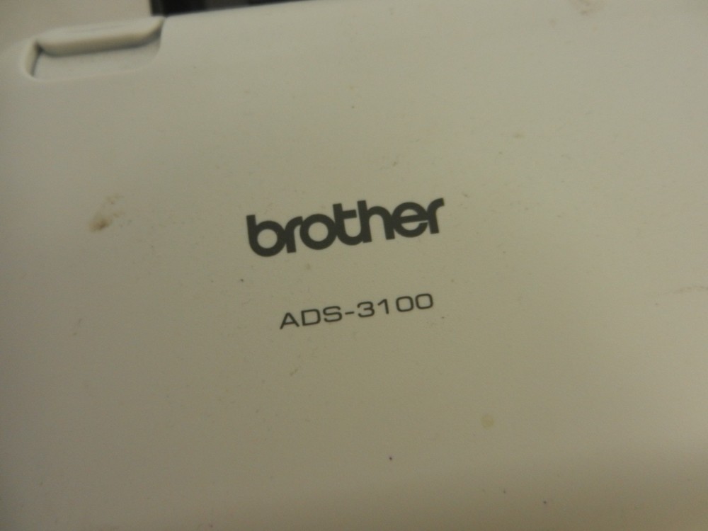 Brother ADS-3100 Duplex Document Scanner 600 DPI + AC ADAPTER & USB CABLE !!
