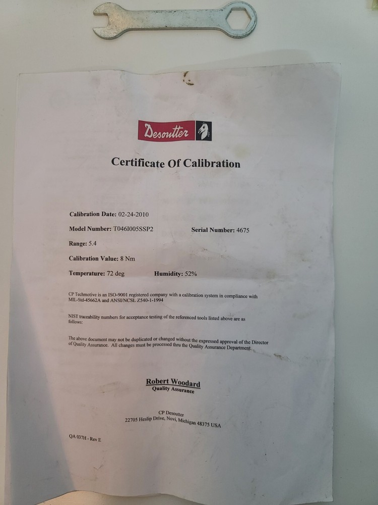 CP Techmotive DC Torque Tool T046I005SSP2