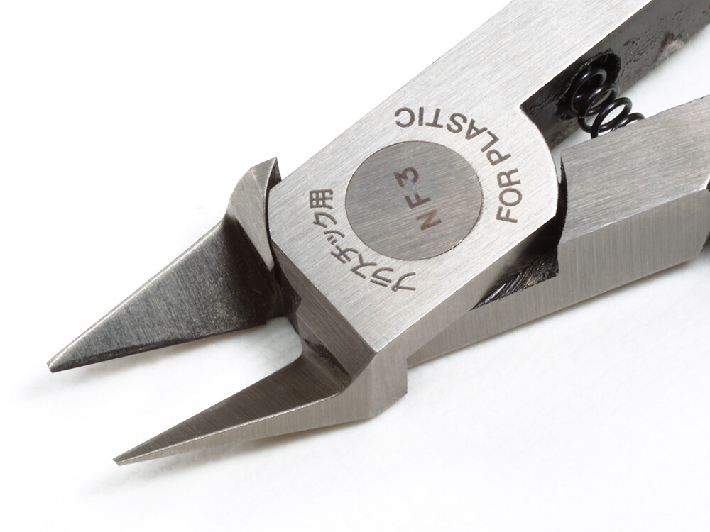 Tamiya Craft Tools Sharp Pointed Side Cutter for Plastic (SLIM JAW) 74123
