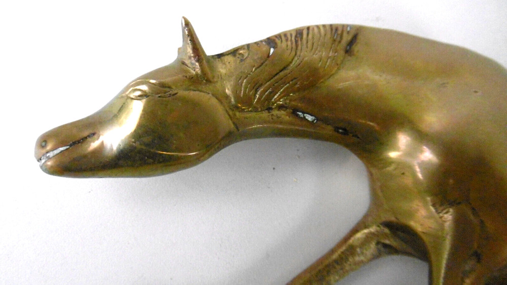 Solid Bronze Horse