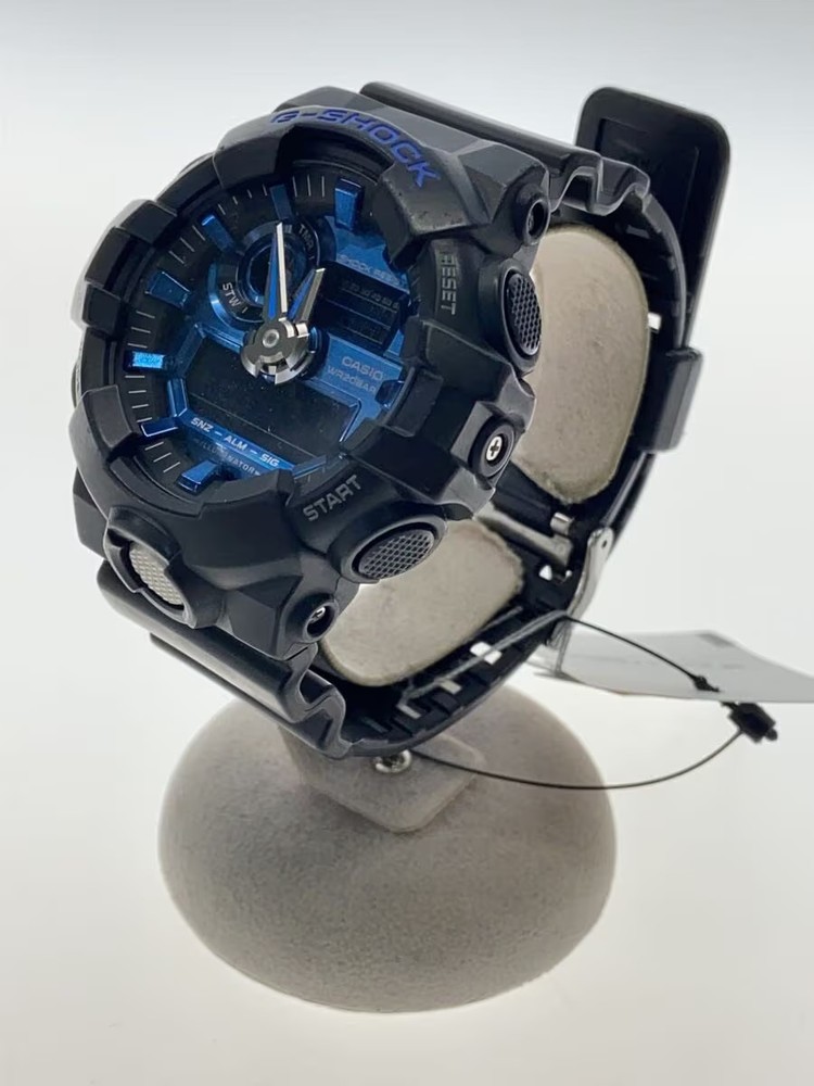 CASIO Quartz Watch Analog Rubber BLK BLK GA 710