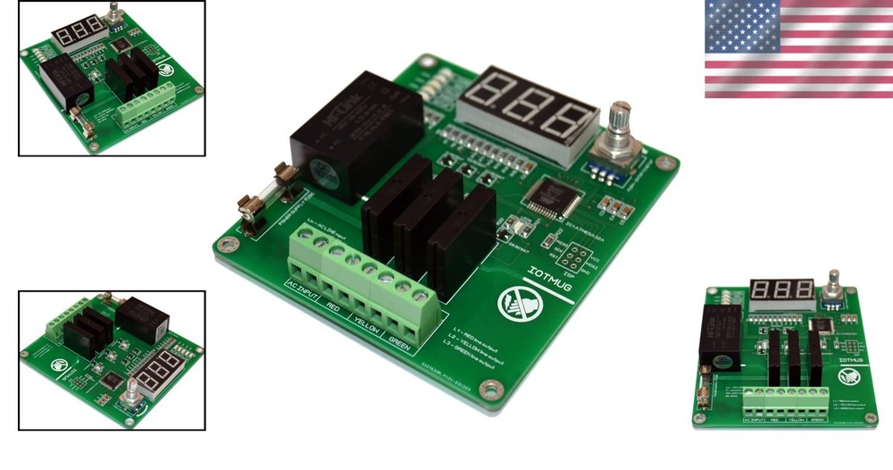 Dynamic RGB Light Sequencer - 3 Channel Controller with Easy Programming Options