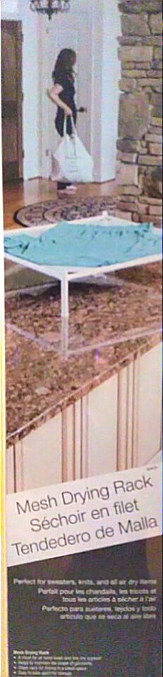Dritz 26 x 5.75 x 26-Inch Stackable Mesh Drying Rack by Dritz