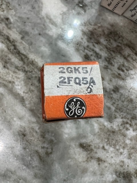 GE General Electric Electronic Tube 2GK5/2FQ5A NOS