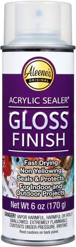 26412 Spray Gloss Finish, 6 Oz Acrylic Sealer, Original Version