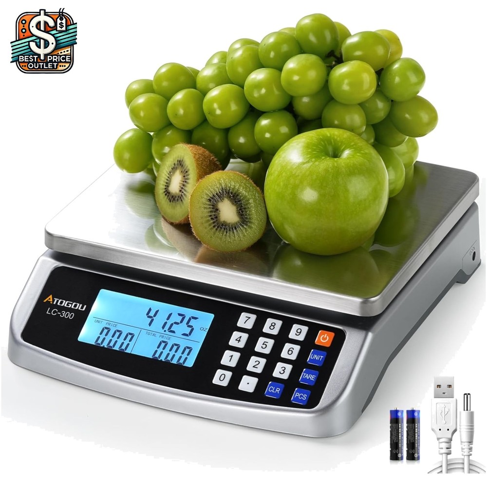 Comprehensive 110 lb Multi-Functional Kitchen Scale - Ideal for Cooking & Baking