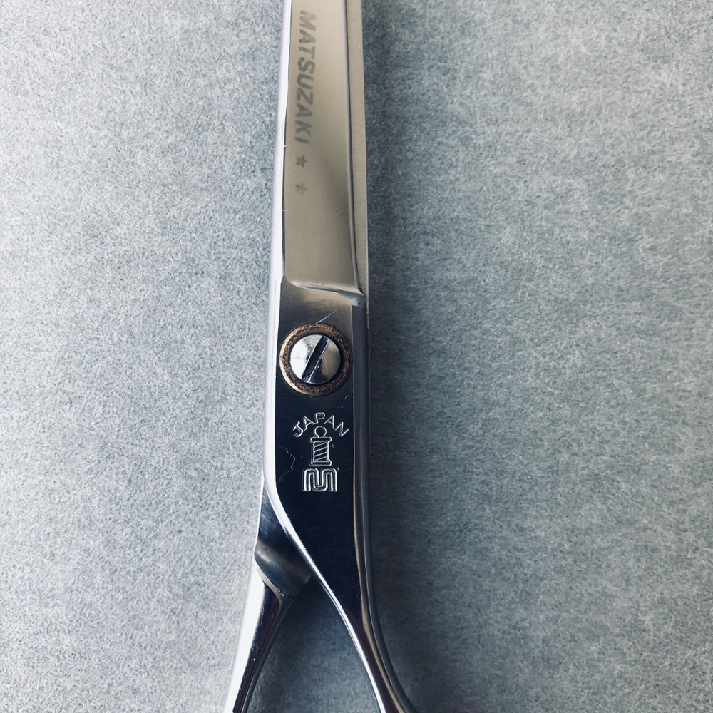 Matsuzaki Scissors VD 650D Stainless Professionally Sharpened pre-owned