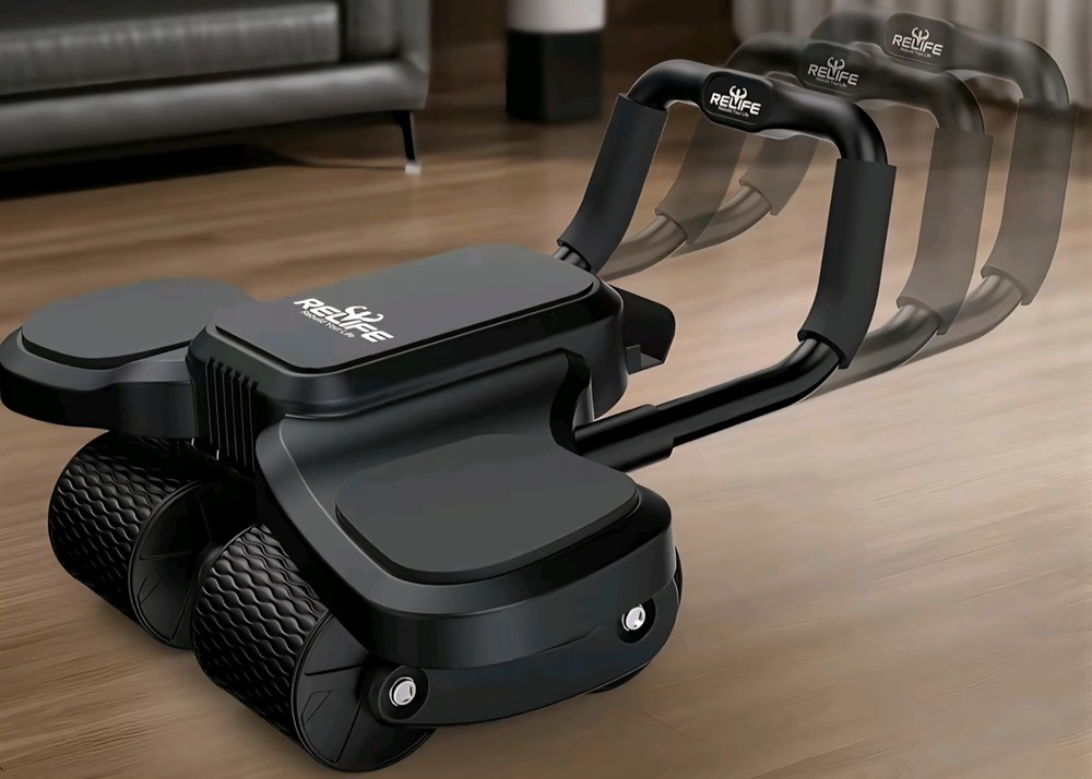 Relief Ab Roller High-Performance with Elbow Rest And Mat