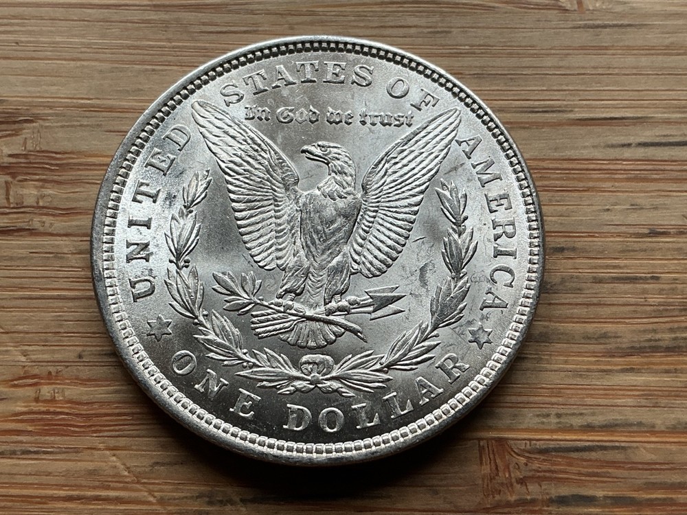 1921 Morgan Silver Dollar Uncirculated condition