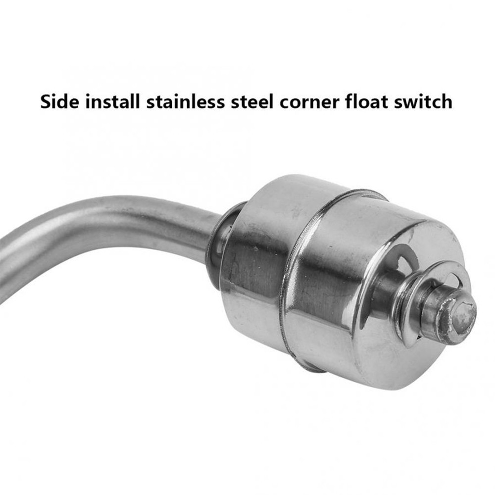 Right Angle Stainless Steel Ball Float Switch Tank Liquid Water Level Sensor