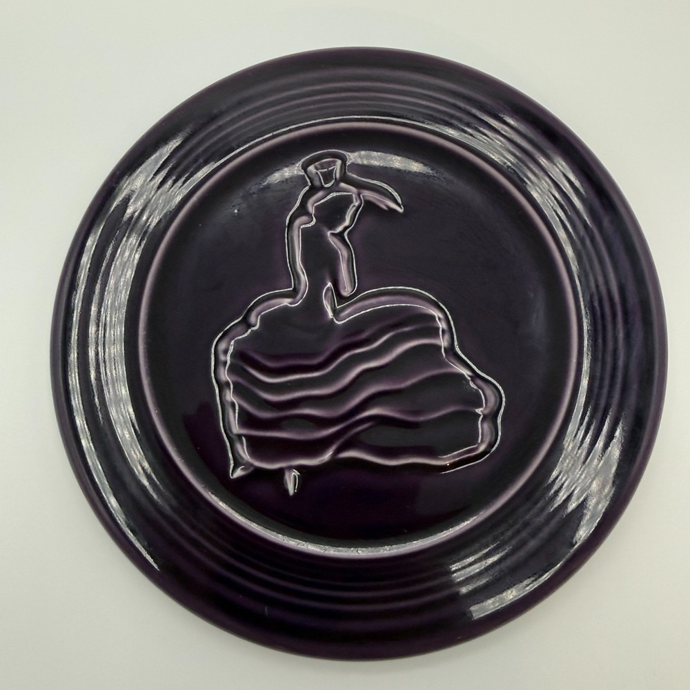Fiestaware Trivet Ceramic Plum New (A8-6)