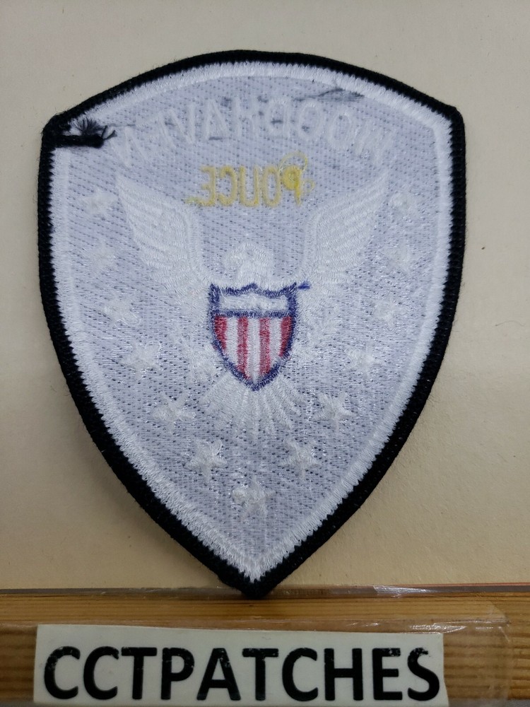 WOODHAVEN, MICHIGAN POLICE SHOULDER PATCH MI