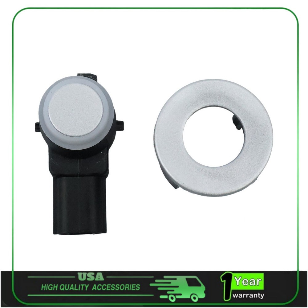 For 14-18 DODGE RAM 1500 BUMPER PARK ASSIST SENSOR BRACKET SILVER+BRACKET