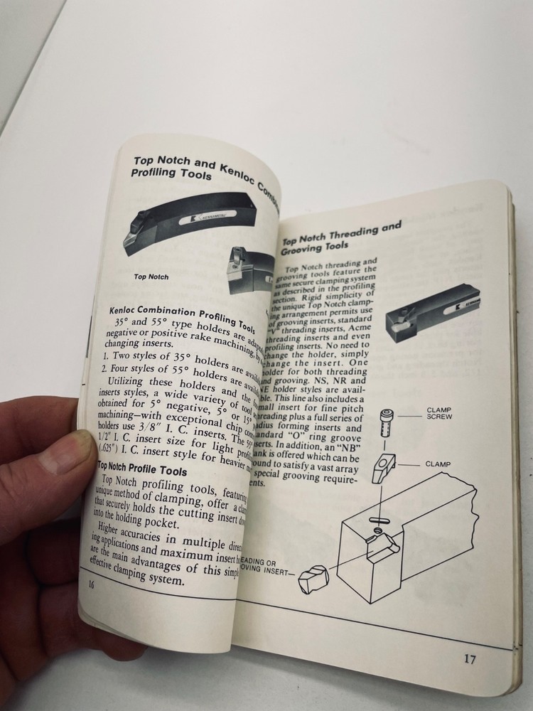 Kennametal Tool Application Handbook No.14