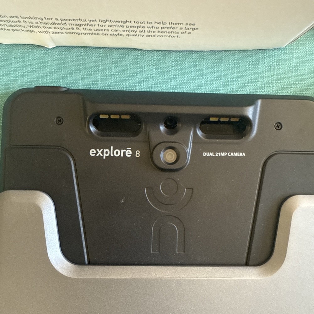 Humanware Explore 8 Portable Electronic Video Magnifier - Mint Condition