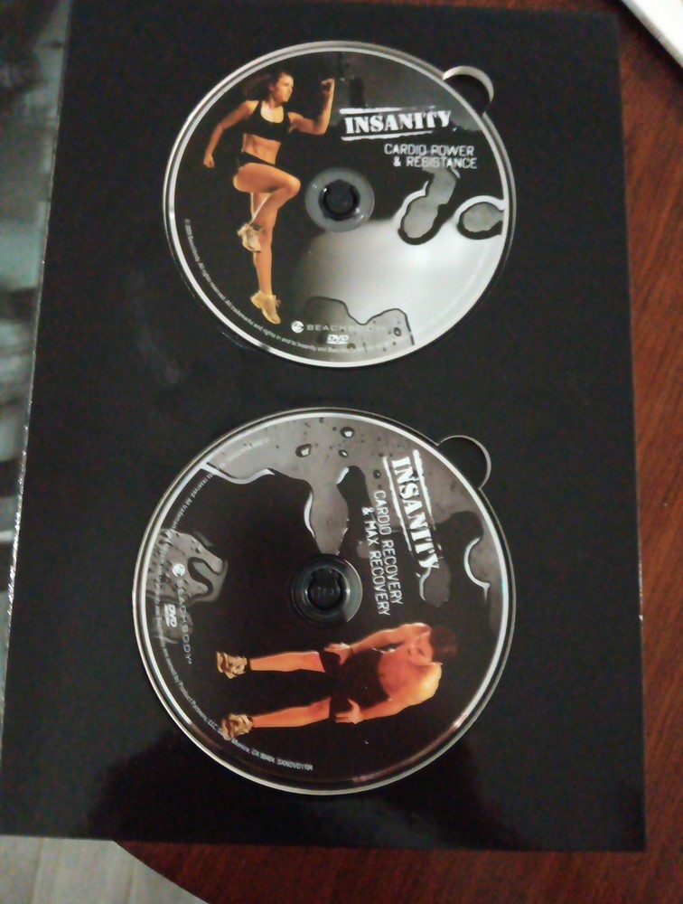 Insanity CD Workout Set Everything You Need To Get In Shape