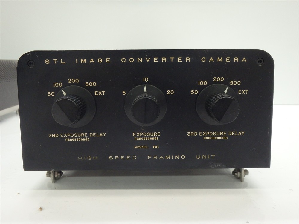 STL Image Converter Camera High Speed 6B and Microsecond 9B Framing Units