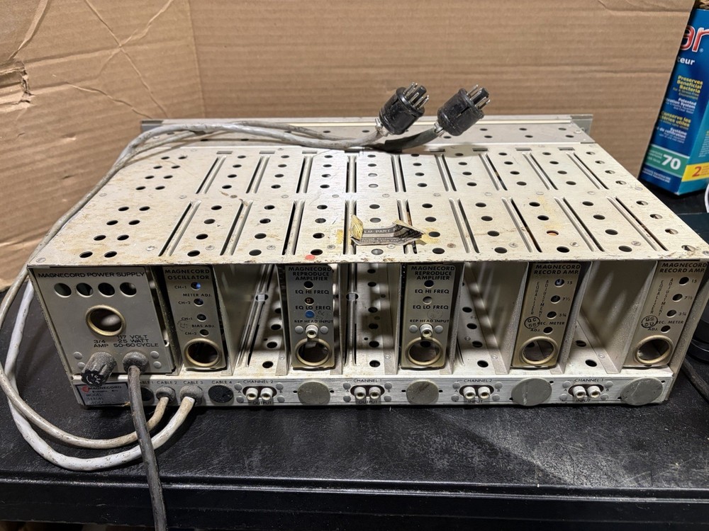 [RARE] Magnecord 1024A preamplifier and equalizer