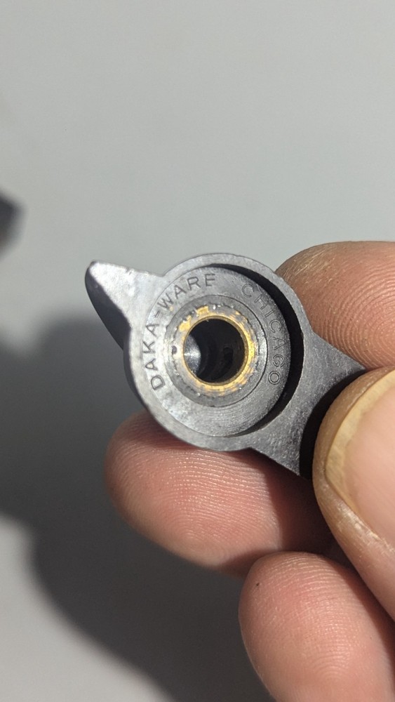 Vintage Daka Ware Chicago Radio Control Knob Lot Pointer Knobs Bakelite Ham