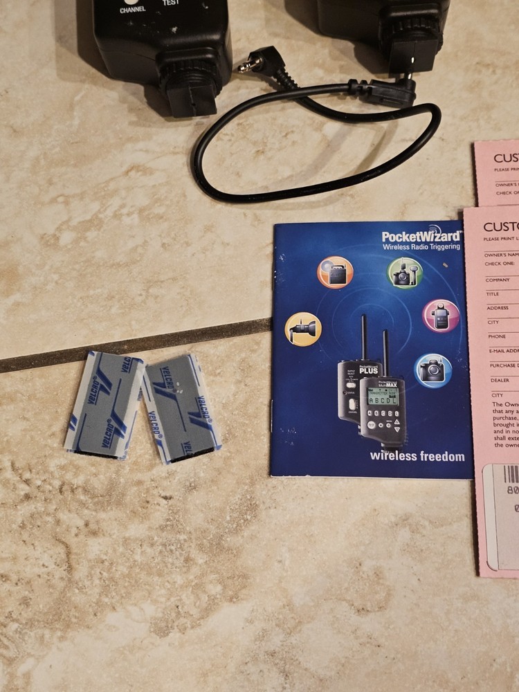 *Open Box* Pocket Wizard Plus Digital Transmitter and Receiver