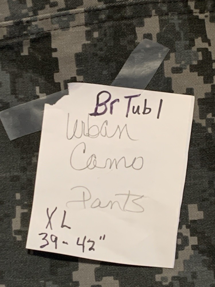 Tru-Spec BDU Trouser Urban Digital XL Regular Cag Sof Devgru Seal