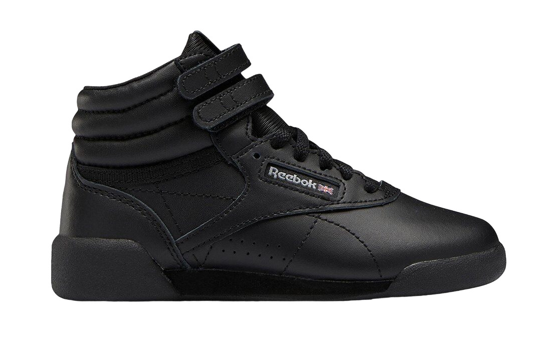 REEBOK KIDS FREESTYLE HIGH BLACK SNEAKER GX7228 100045576 F/S HI