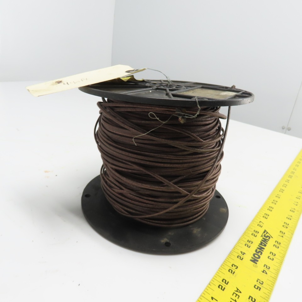 Pyromation K20-2-321 20AWG Thermocouple Wire Brown Solid 2-Wire 6LBS 440'
