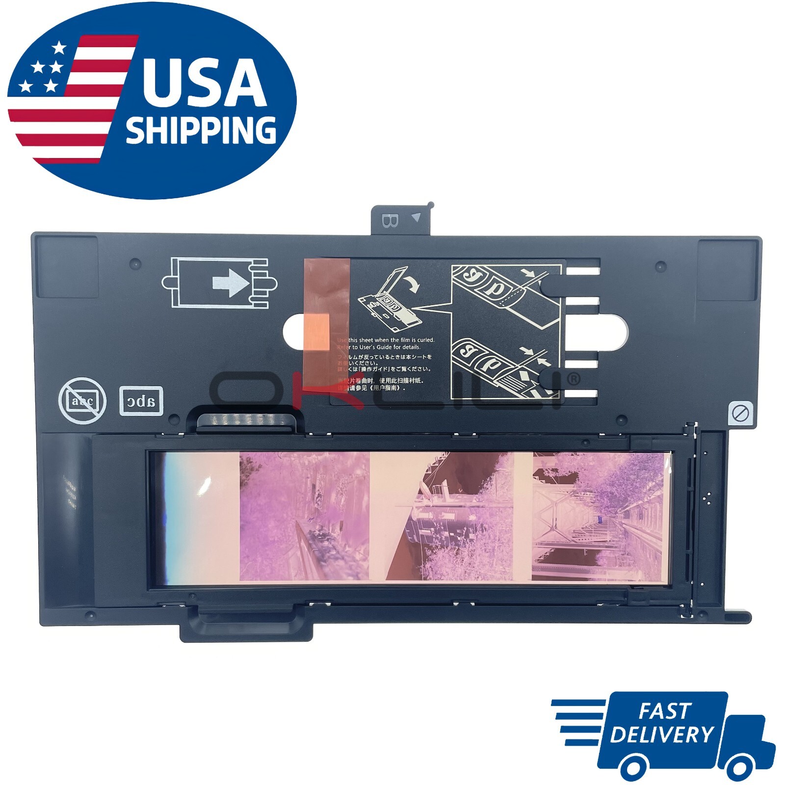 60mm Scanning Photo Negative 120 Film Holder for Epson Perfection V500 V550 V600