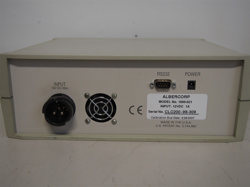 Albercorp Cellcorder 1000-021 Battery Multi-Meter