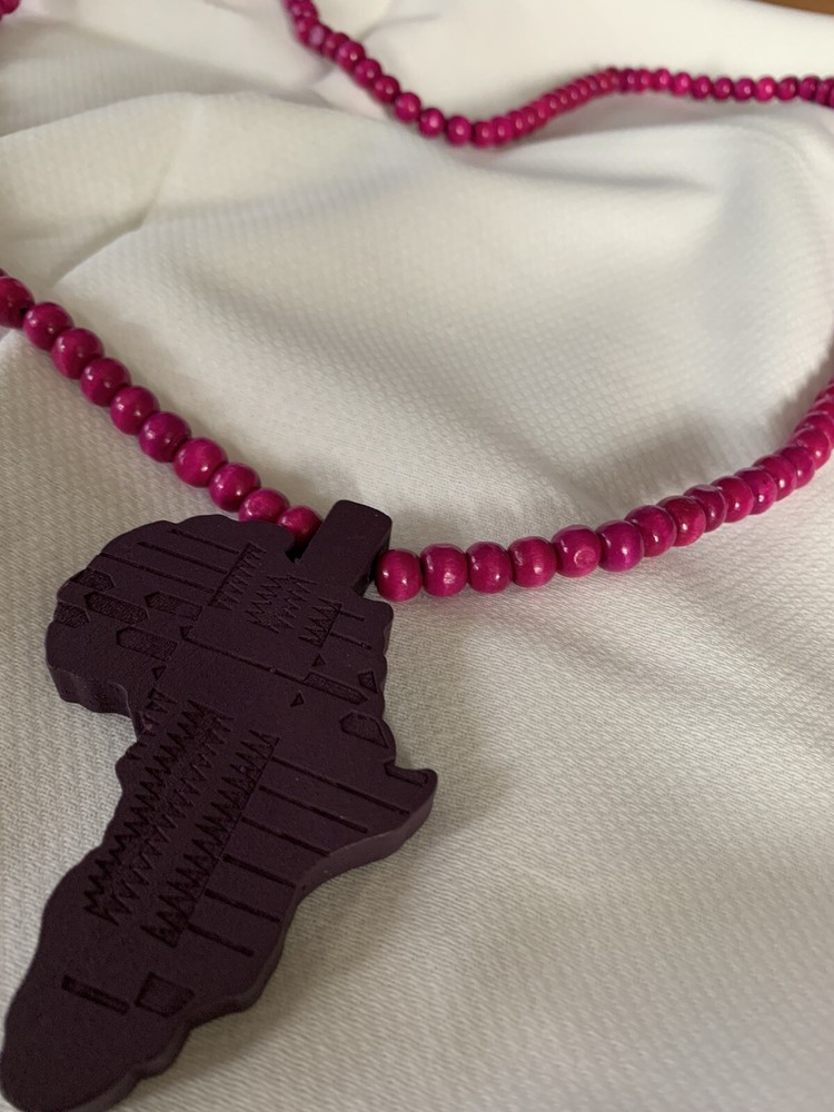 Wooden African Necklace