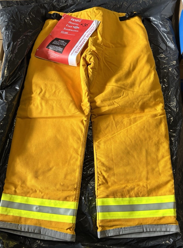 Fireman Bunker Pants- Size 52 (2XL)