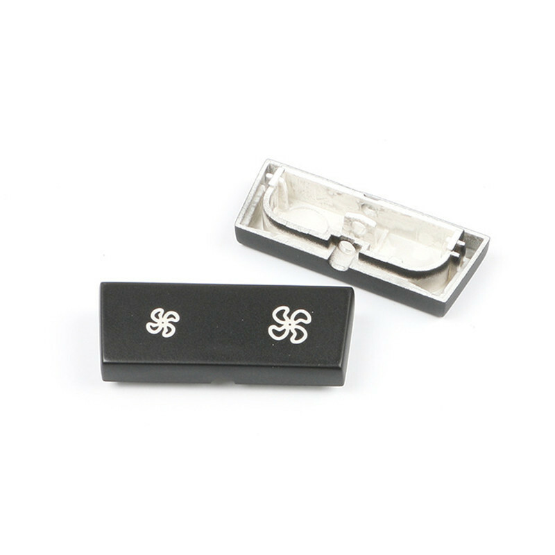 Black Car Front AC Fan Speed Button Replace Button Trim For BMW 3 E90 E92 X1 E84