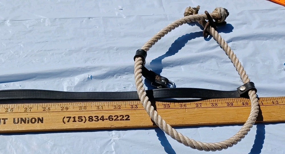 Rope Bosal With Rubber Hanger