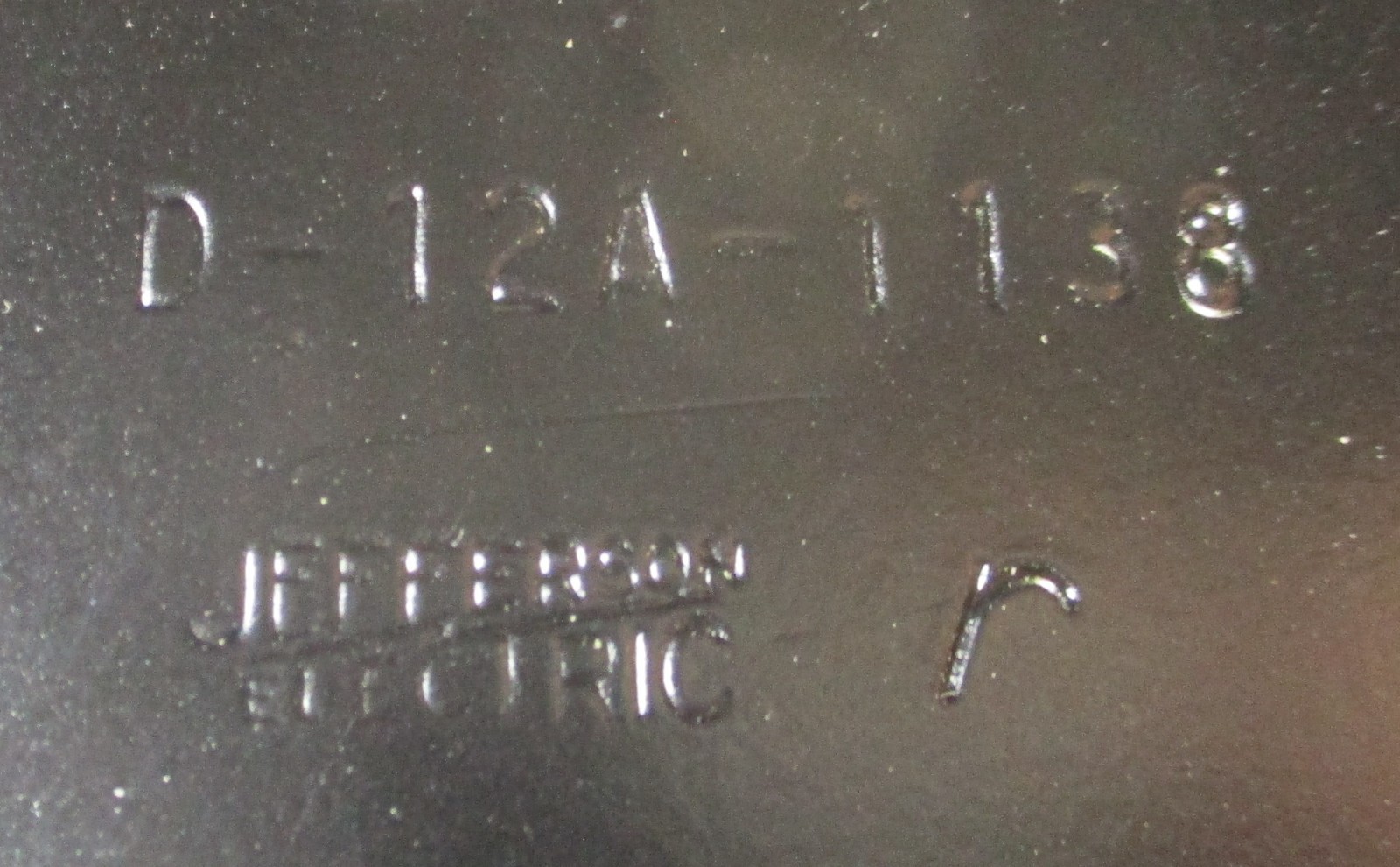 Jefferson Model D12A-1138 Tube Power Transformer All Outputs Tested