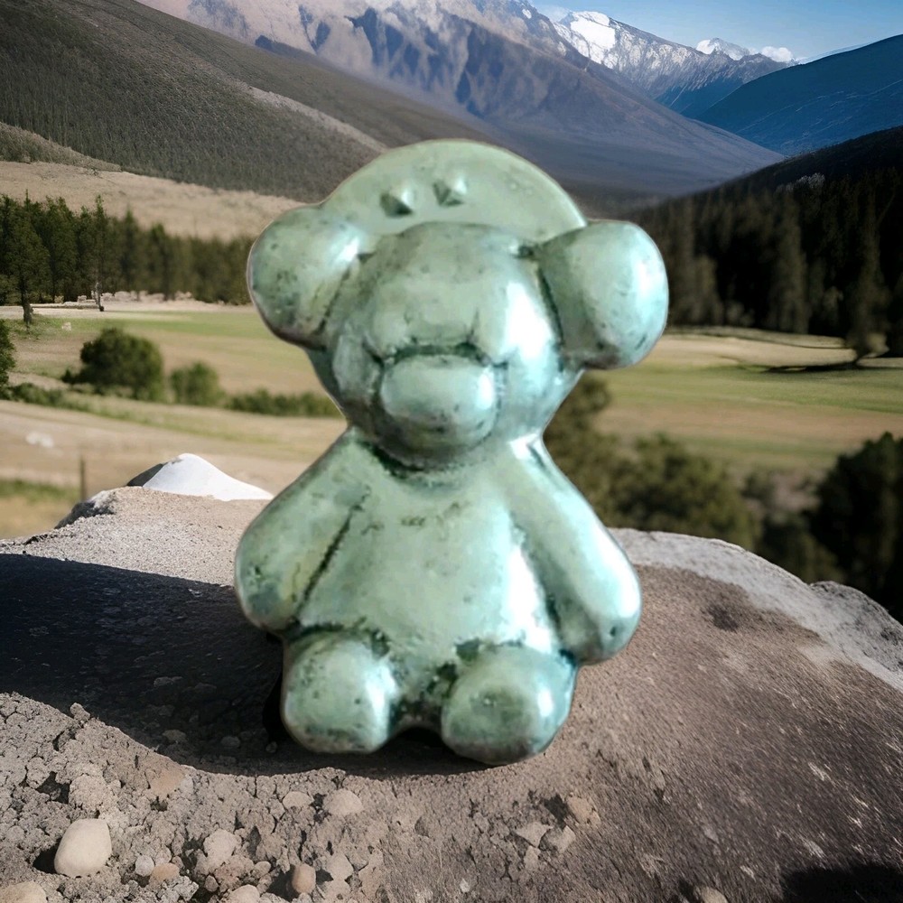 beercanite vintage teddy bear pin