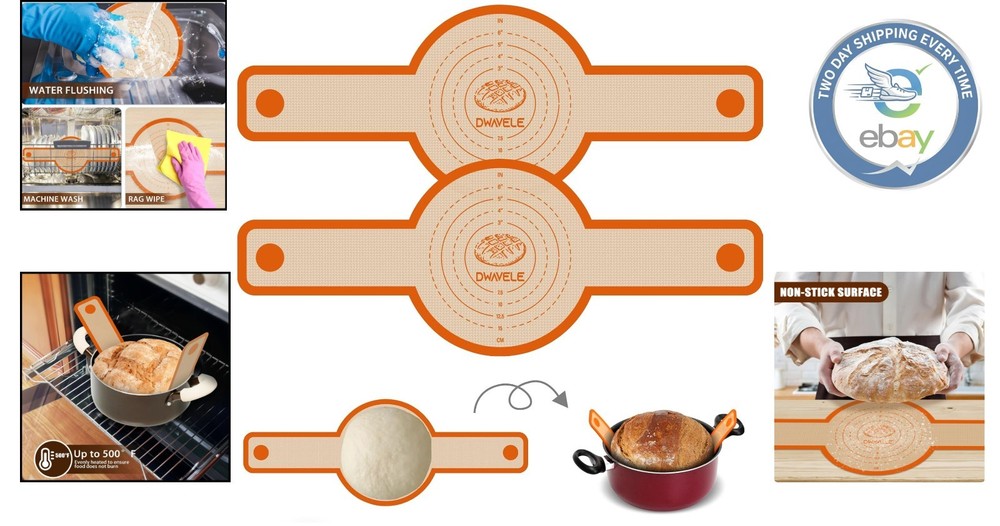 Versatile Silicone Bread Sling for Baking - Non-Stick, Easy Transfer & Clean