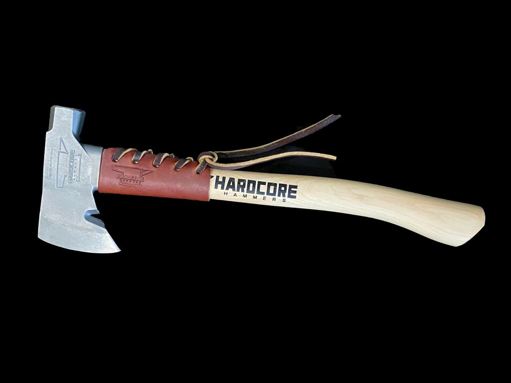 Hardcore Hammers Collar Brown Leather Adjustable To Fit Most Hammers/Hatchets