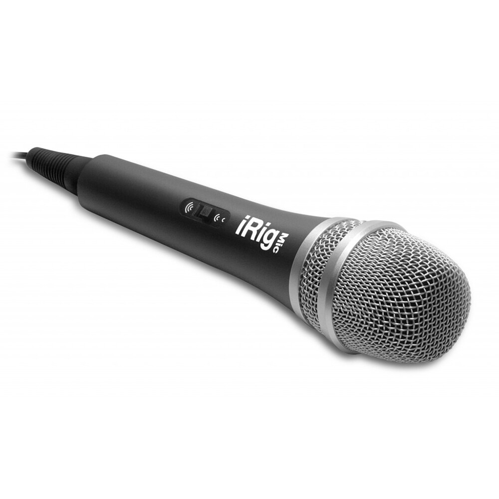 IK Multimedia iRig Mic Handheld Microphone for iPhone iPod touch, iPad & Android