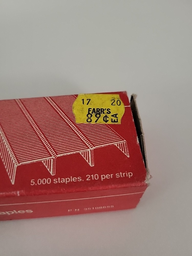 Swingline SF 1 Staples Open Box