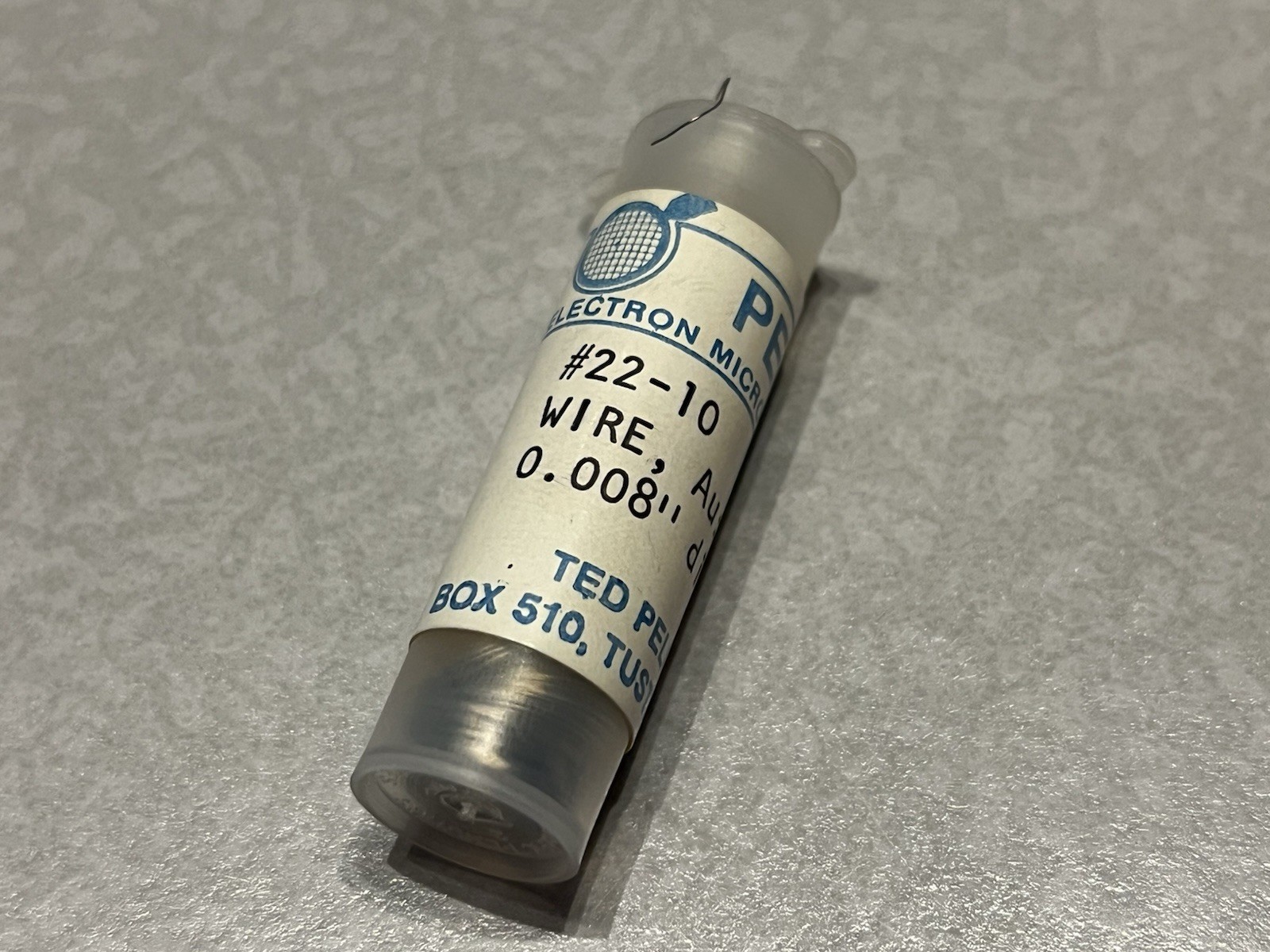 Ted Pella Au/Pd 60:40 Wire 0.008" – SEM Sputter Coater Target Wire – Per Inch