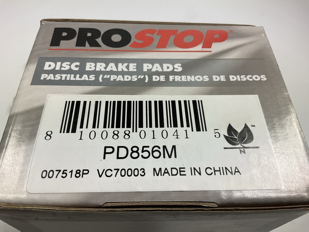 Pro Stop PD856M Front Disc Brake Pads