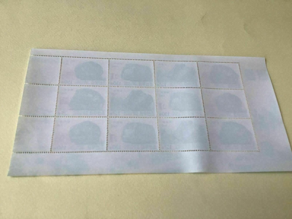 Korea Minerals mint never hinged stamps sheet Ref 55189