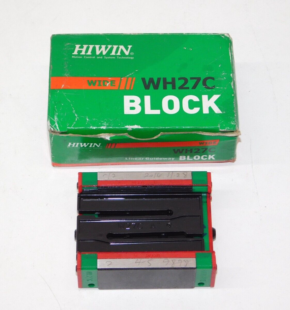 New Hiwin WH27C Linear Guideway Block Module Unit in Box