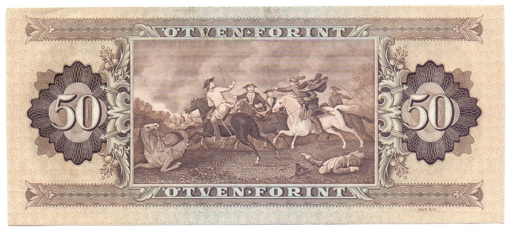 Hungary 50 forint 1975 UNC