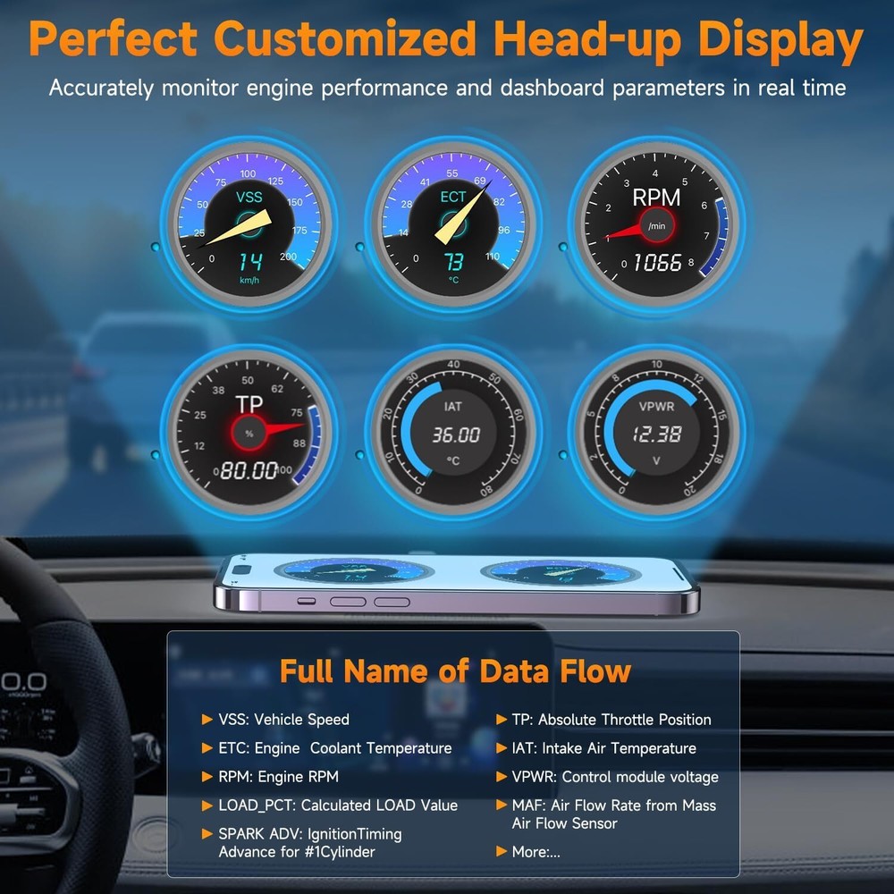 AUTOPHIX 3210 Bluetooth OBD2 Scanner Car Code Readers Auto Scan Tools Diagnostic