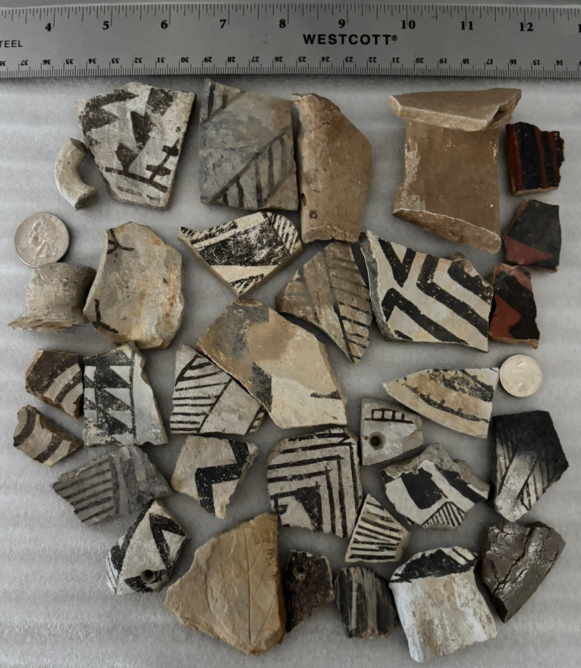 Ancient Anasazi Native American Pottery Shards Arizona L2-E FREE SHIPPING